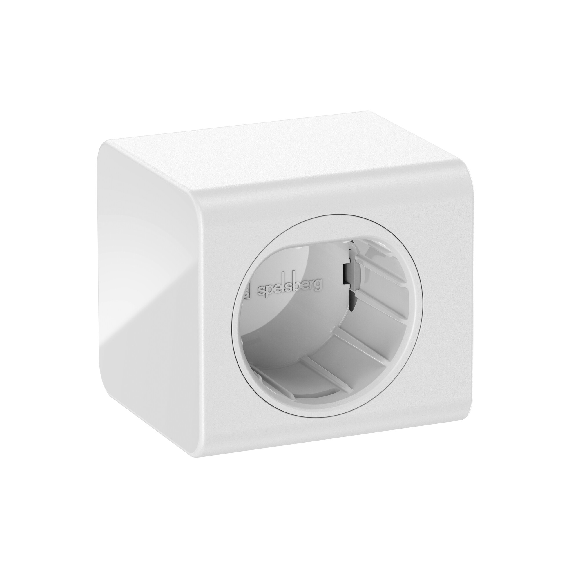 Stecker-Wandhalterung, Polarweiß